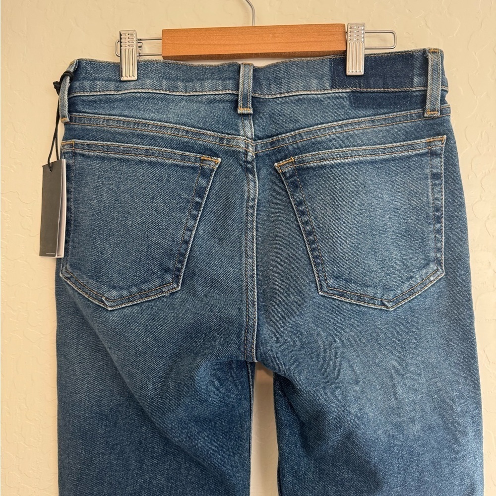 Re/Done 90’s Mid Rise Ankle Crop jean Dark wash size 27 - Picture 5 of 9